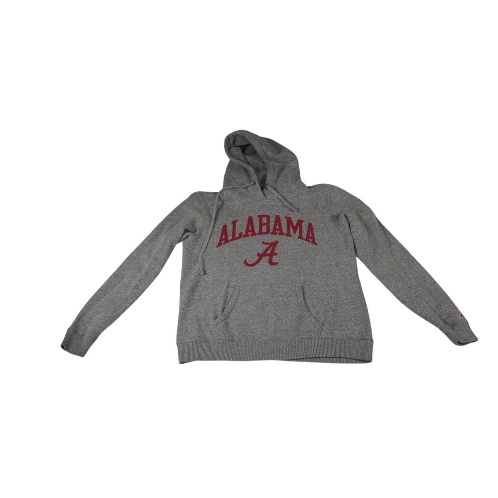 Alabama Crimson Tide Hoodie Mens Large Gray Triblend Sweats League NCAA Football - Picture 2 of 12